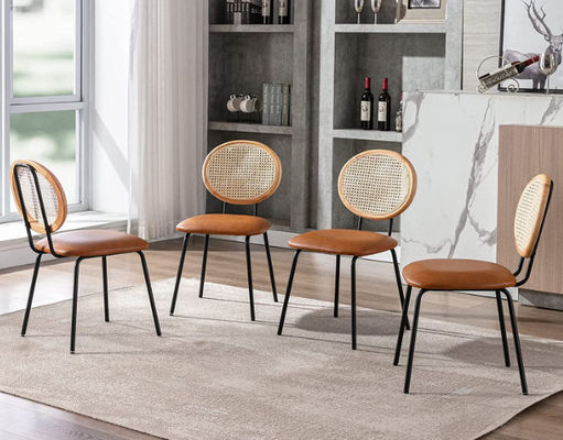 250 Lbs Weight Capacity Wicker Seat Chair For Modern Style And Efficiency